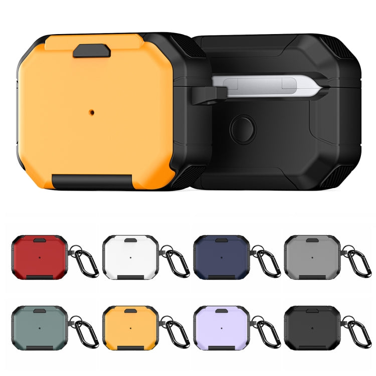 For AirPods Pro 2 DUX DUCIS PECF Series Earbuds Box Protective Case(Black) - For AirPods Pro 2 by DUX DUCIS | Online Shopping UK | buy2fix