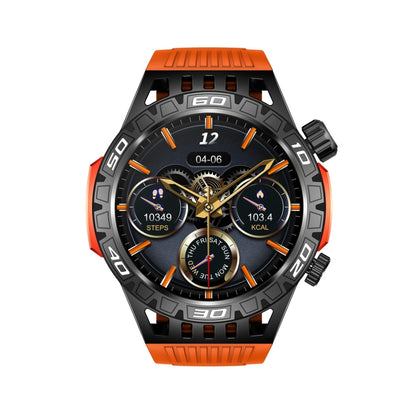 HT22 1.46 inch Smart Sport Watch, Support Bluetooth Call / Sleep / Heart Rate / Blood Pressure Health Monitor(Orange) - Smart Watches by buy2fix | Online Shopping UK | buy2fix