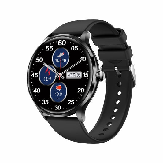 QS80 1.39 inch BT5.2 Smart Sport Watch, Support Bluetooth Call / Sleep / Blood Oxygen / Temperature / Heart Rate / Blood Pressure Health Monitor(Black) - Smart Watches by buy2fix | Online Shopping UK | buy2fix