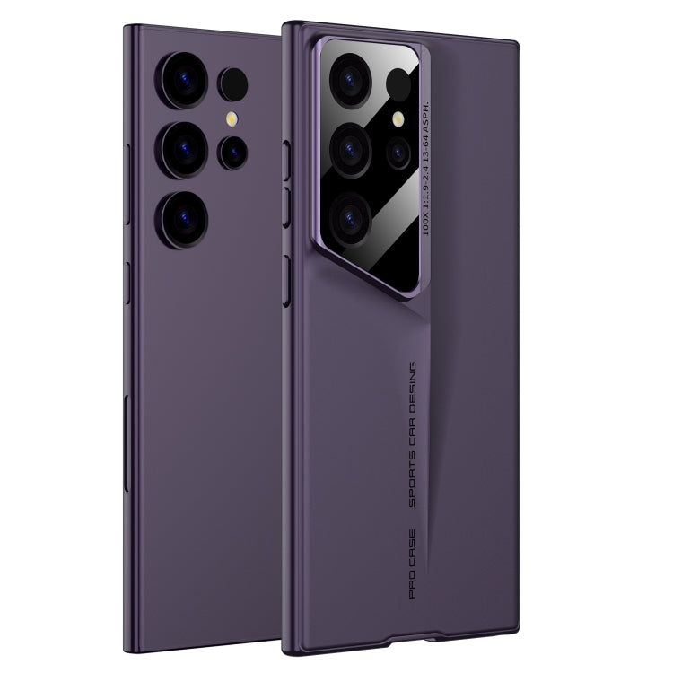 For Samsung Galaxy S24 Ultra 5G GKK Blade Ultra-thin Full Coverage Phone Case(Purple) - Galaxy S24 Ultra 5G Cases by GKK | Online Shopping UK | buy2fix