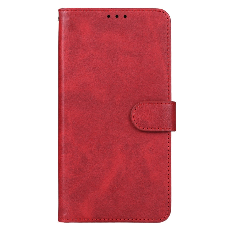 For iPhone 16 Plus Leather Phone Case(Red) - iPhone 16 Plus Cases by buy2fix | Online Shopping UK | buy2fix