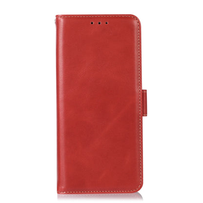 For Google Pixel 9 Pro Crazy Horse Top Layer Cowhide Leather Phone Case(Red) - Google Cases by buy2fix | Online Shopping UK | buy2fix