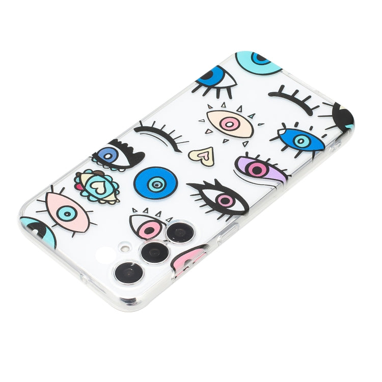 For Samsung Galaxy S23 FE 5G Colorful Painting Pattern TPU Phone Case(Eye Monster) - Galaxy S23 FE 5G Cases by buy2fix | Online Shopping UK | buy2fix