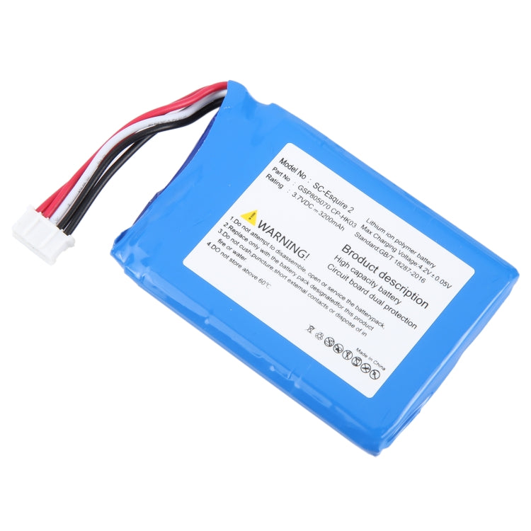 For Harman/Kardon Esquire 2 CP-HK03 GSP805070 3200mAh Battery Replacement - Others by buy2fix | Online Shopping UK | buy2fix