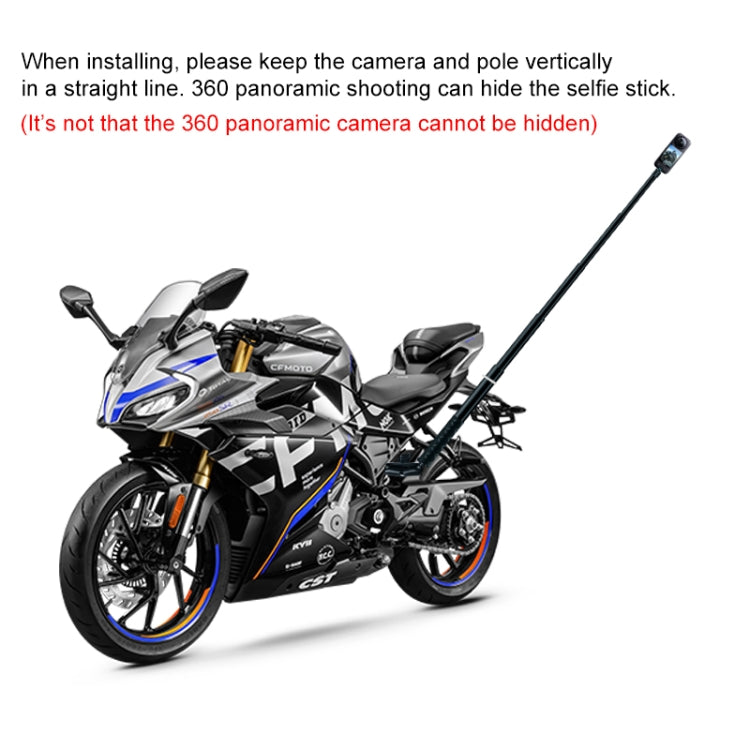 10 in 1 Crabs Selfie Stick Motorcycle Clamps Handlebar Fixed Mount - Holder by buy2fix | Online Shopping UK | buy2fix