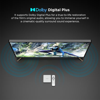 Kickpi KP1 Dual Band WiFi 4K HD Android TV Box, RAM:2GB+32GB(AU Plug) - Amlogic S905 by buy2fix | Online Shopping UK | buy2fix