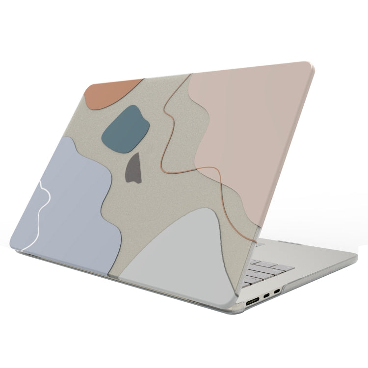 For MacBook Air 13.3 A1932 / A2179 / A2337 UV Printed Pattern Laptop Frosted Protective Case(DDC-1309) - MacBook Air Cases by buy2fix | Online Shopping UK | buy2fix