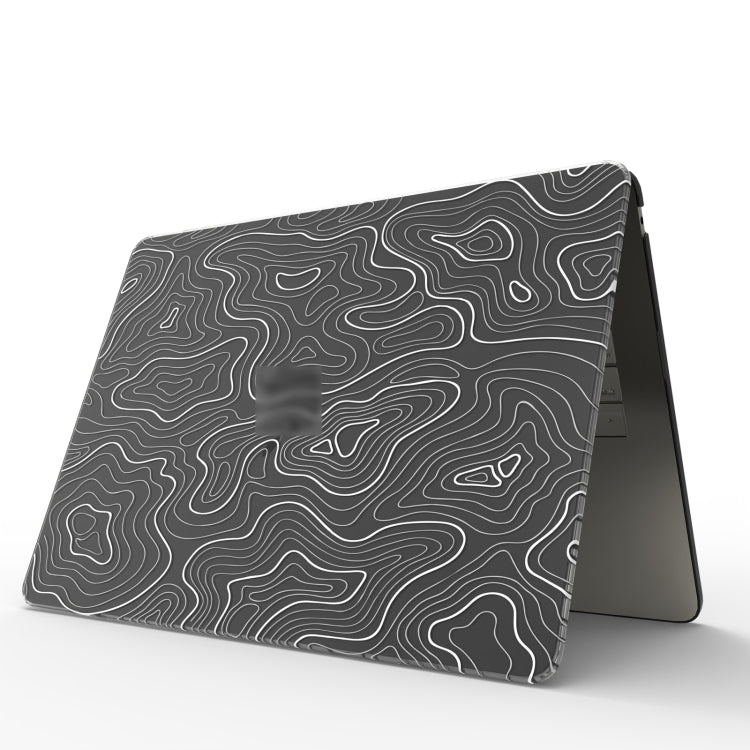 For MacBook Air 13.3 A1932 / A2179 / A2337 UV Printed Pattern Laptop Frosted Protective Case(DDC-1680) - MacBook Air Cases by buy2fix | Online Shopping UK | buy2fix