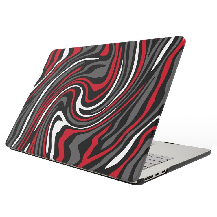 For MacBook Air 13.6 M2 A2681 / M3 A3113 UV Printed Pattern Laptop Frosted Protective Case(DDC-565) - MacBook Air Cases by buy2fix | Online Shopping UK | buy2fix