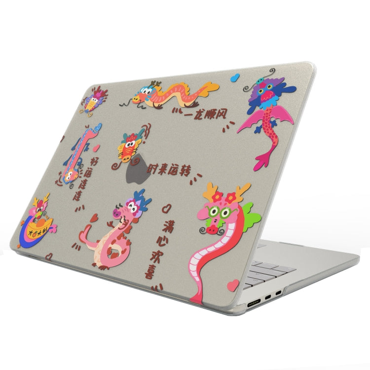 For MacBook Pro 13.3 Retina A1425 / A1502 UV Printed Pattern Laptop Frosted Protective Case(DDC-1683) - MacBook Cases by buy2fix | Online Shopping UK | buy2fix