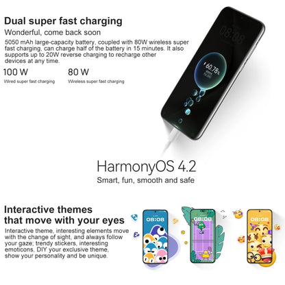 HUAWEI Pura 70 Pro, 12GB+1TB, Screen Fingerprint Identification, 6.8 inch HarmonyOS 4.2 Kirin 9010 Octa Core up to 2.3GHz, NFC, OTG, Not Support Google Play(Black) - Huawei Mate & P by Huawei | Online Shopping UK | buy2fix