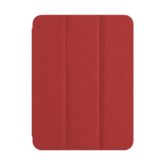 For iPad mini 6 / mini 2024 ZGA Tri-Fold Voltage Smart Leather Tablet Case(Red) - iPad mini 6 Cases by ZGA | Online Shopping UK | buy2fix