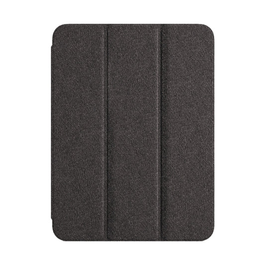 For iPad mini 6 / mini 2024 ZGA Tri-Fold Voltage Smart Leather Tablet Case(Grey) - iPad mini 6 Cases by ZGA | Online Shopping UK | buy2fix