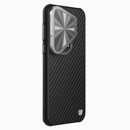 For Huawei Pura 70 Ultra NILLKIN Aramid Fiber MagSafe Magnetic Phone Case(Black) - Huawei Cases by NILLKIN | Online Shopping UK | buy2fix