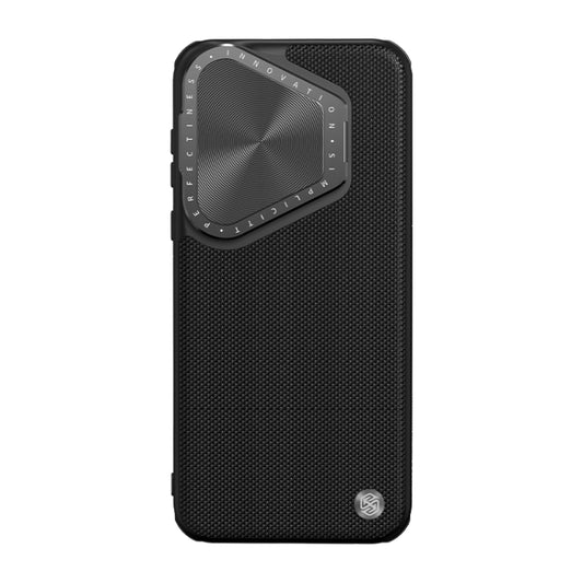For Huawei Pura 70 Pro/70 Pro+ NILLKIN Textured Prop Lens Protection Holder Nylon Phone Case(Black) - Huawei Cases by NILLKIN | Online Shopping UK | buy2fix