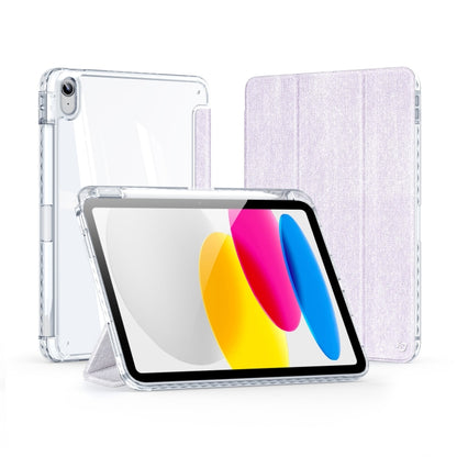 For iPad 10th Gen 10.9 2022 DUX DUCIS Unid Series PU+TPU Smart Tablet Case(Purple) - iPad 10th Gen 10.9 Cases by DUX DUCIS | Online Shopping UK | buy2fix