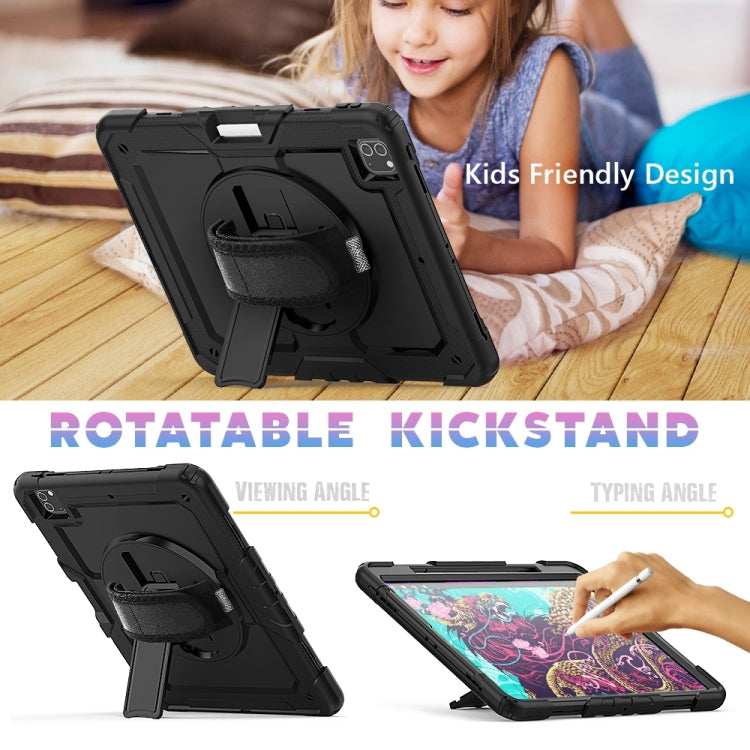 For iPad Pro 13 2024 Silicone + PC Tablet Protective Case(Black) - iPad Pro 13 2024 Cases by buy2fix | Online Shopping UK | buy2fix