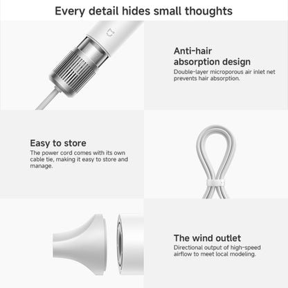 Xiaomi Mijia High Speed Hair Dryer H501,US Plug(Grey) - Hair Dryers & Accessories by Xiaomi | Online Shopping UK | buy2fix