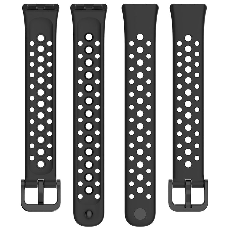 For Huawei Band 9 / 9 NFC / 8 / 8 NFC Round Hole Nail Button Silicone Watch Band(Starlight) - Watch Bands by buy2fix | Online Shopping UK | buy2fix