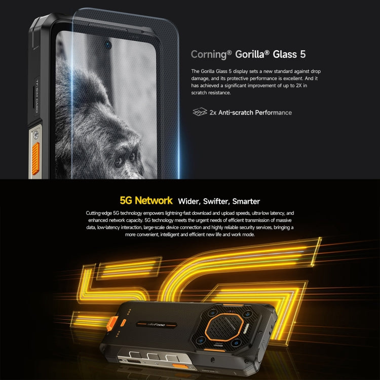 Ulefone Armor 26 Ultra Walkie-Talkie Version Rugged Phone, 12GB+512GB, 6.78 inch Android 13 MediaTek Dimensity 8020 Octa Core, Network: 5G, NFC(Black) - Ulefone by Ulefone | Online Shopping UK | buy2fix