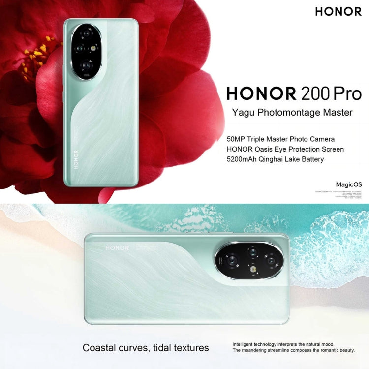 Honor 200 Pro, 16GB+512GB, Screen Fingerprint Identification, 6.78 inch MagicOS 8.0 Snapdragon 8s Gen 3 Octa Core, Network: 5G, NFC, OTG(Silver White) - Honor by Huawei | Online Shopping UK | buy2fix