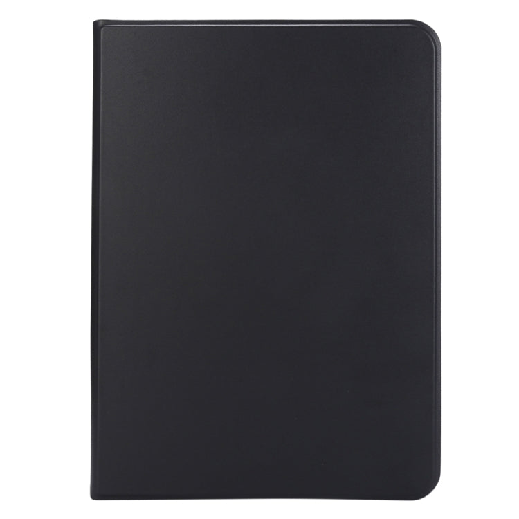 For iPad Air 11 2024 Stretch Voltage Plain Leather Smart Tablet Case(Black) - iPad Air 11 2024 Cases by buy2fix | Online Shopping UK | buy2fix