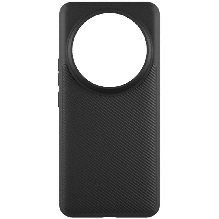 For Xiaomi 14 Ultra 5G imak 0.7mm Ultra Thin Ripple Texture Phone Case(Black) - 14 Ultra Cases by imak | Online Shopping UK | buy2fix