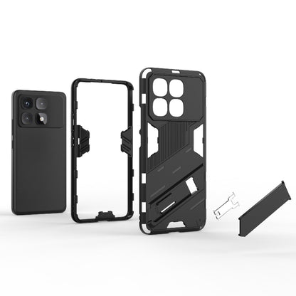 For Redmi K70 Ultra Global Punk Armor 2 in 1 PC + TPU Phone Case with Holder(Orange) - Xiaomi Cases by buy2fix | Online Shopping UK | buy2fix