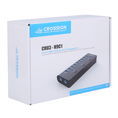 ORICO CRU3-H9C1 10 Port USB3.0 12V 4A HUB Power Adapter, Plug:EU Plug - Power Supply by ORICO | Online Shopping UK | buy2fix