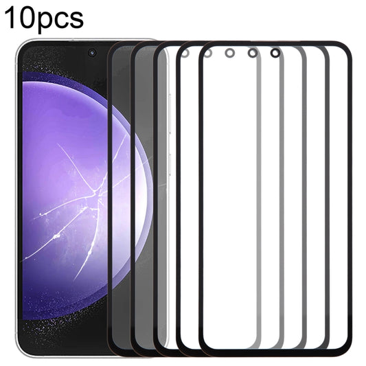 For Samsung Galaxy S23 FE SM-S711B 10pcs Front Screen Outer Glass Lens with OCA Optically Clear Adhesive - Outer Glass Lens by buy2fix | Online Shopping UK | buy2fix
