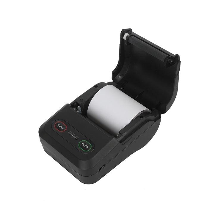 BT-583 58mm USB-C/Type-C + Bluetooth Portable Thermal Printer, Specification:US Plug(Black White) - Printer by buy2fix | Online Shopping UK | buy2fix