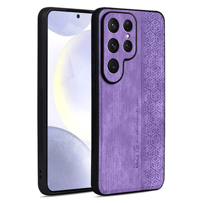 For Samsung Galaxy S25 Ultra 5G AZNS 3D Embossed Skin Feel Phone Case(Purple) - Galaxy S25 Ultra 5G Cases by AZNS | Online Shopping UK | buy2fix