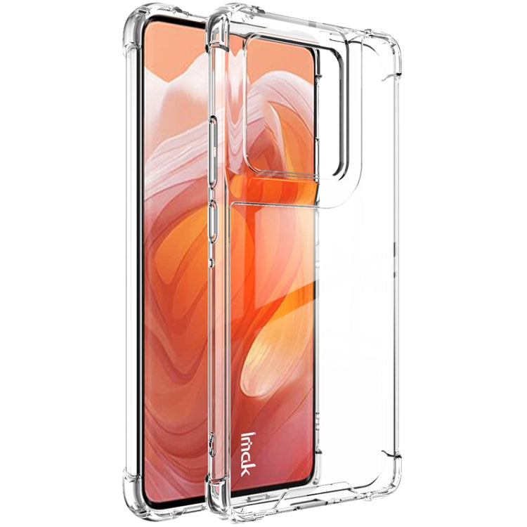 For Motorola Moto X50 Ultra IMAK Space Shield PC + TPU Airbag Shockproof Phone Case(Transparent) - Motorola Cases by imak | Online Shopping UK | buy2fix