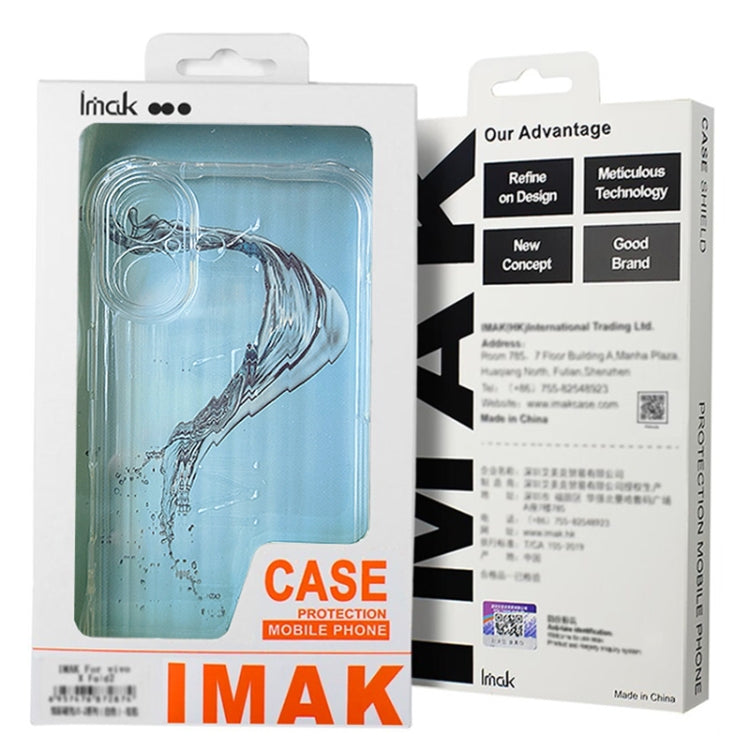 For Motorola Moto X50 Ultra IMAK Space Shield PC + TPU Airbag Shockproof Phone Case(Transparent) - Motorola Cases by imak | Online Shopping UK | buy2fix