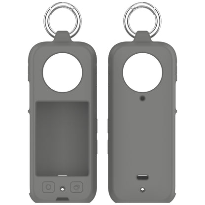 For Insta360 X3 Portable Silicone Protective Case(Dark Grey) - Case & Bags by buy2fix | Online Shopping UK | buy2fix