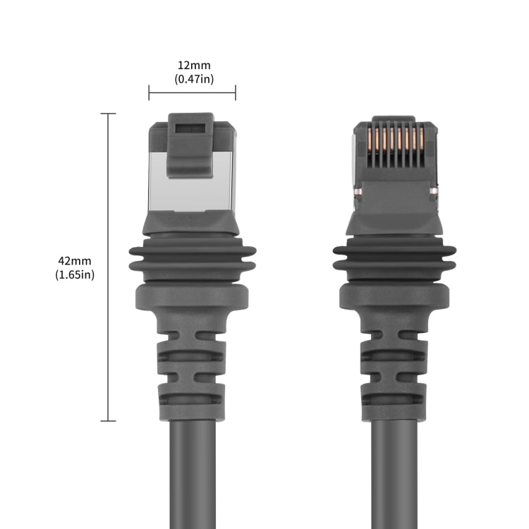 Satellite Dedicated Ethernet Cable for Starlink Actuated Gen 3, Length:46m - Lan Cable and Tools by buy2fix | Online Shopping UK | buy2fix