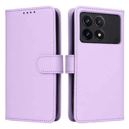 For Redmi K70 / K70 Pro BETOPNICE BN-005 2 in 1 Detachable Imitate Genuine Leather Phone Case(Light Purple) - K70 Pro Cases by BETOPNICE | Online Shopping UK | buy2fix