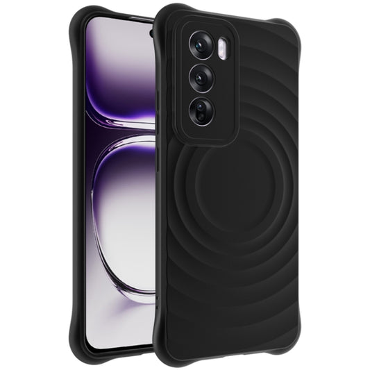 For OPPO Reno12 Pro Global IMAK UC-6 Series Manbo Frosting Soft Phone Case(Black) - Reno12 Pro Cases by imak | Online Shopping UK | buy2fix