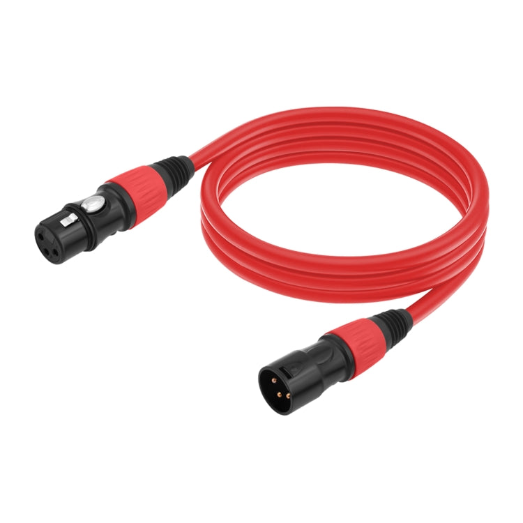 6 Color / Set JC1015 XLR 3pin Male to Female Audio Cable, Length:1.8m - Microphone Audio Cable & Connector by buy2fix | Online Shopping UK | buy2fix