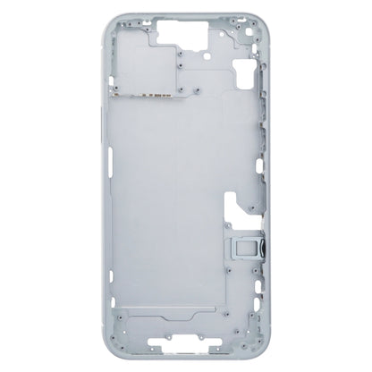 For iPhone 15 Plus Middle Frame Bezel Plate with Side Keys + Card Tray, Version:CE EU Version(Blue) - LCD Related Parts by buy2fix | Online Shopping UK | buy2fix