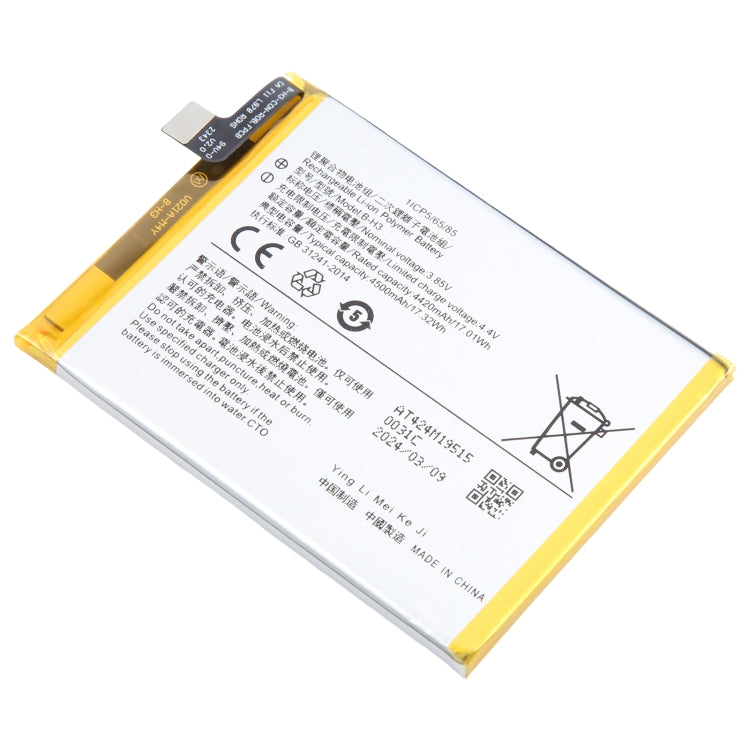 For vivo Z5 B-H3 4500mAh Li-Polymer Battery Replacement - Others by buy2fix | Online Shopping UK | buy2fix