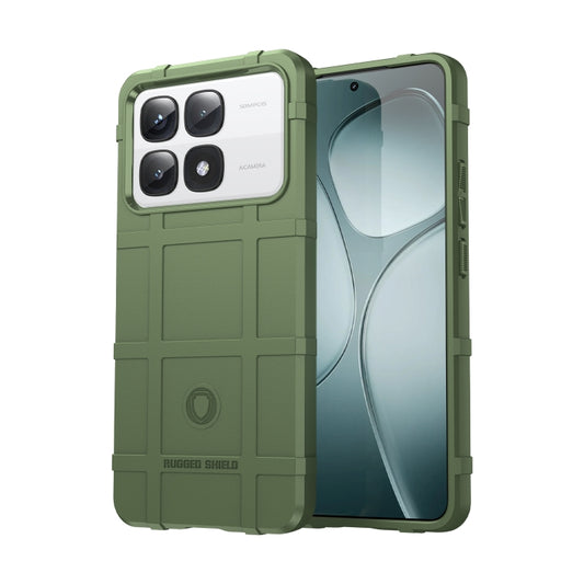 For Redmi K70 Ultra Full Coverage Shockproof TPU Phone Case(Green) - Xiaomi Cases by buy2fix | Online Shopping UK | buy2fix