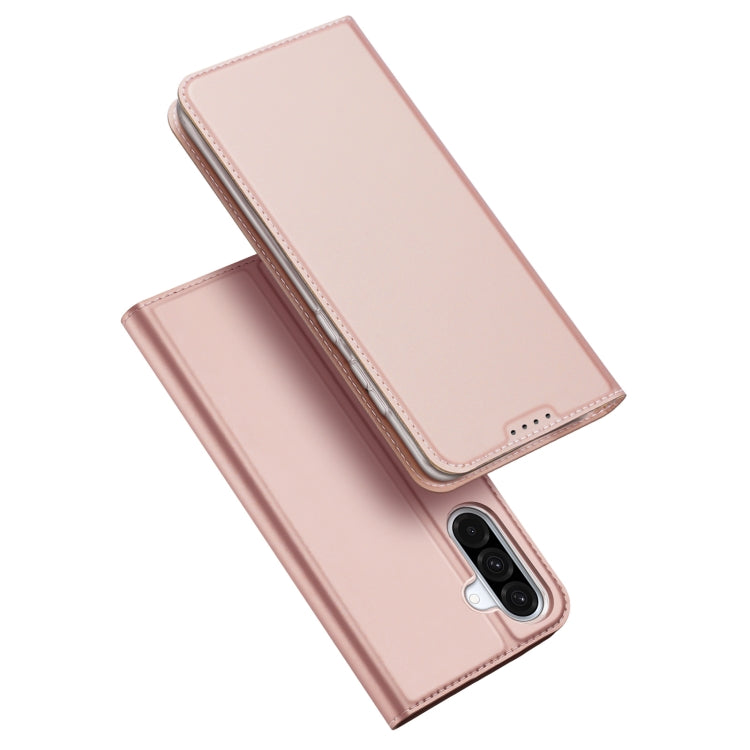 For Samsung Galaxy A36 5G / A56 5G DUX DUCIS Skin Pro Series Flip Leather Phone Case(Pink) - Galaxy Phone Cases by DUX DUCIS | Online Shopping UK | buy2fix