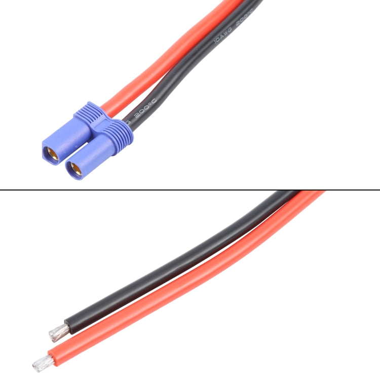 EC5 Female Connector Cable Car Power Emergency Start Silicone Soft Cable, Length:30cm - DIY Cables by buy2fix | Online Shopping UK | buy2fix