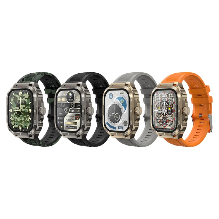 WK WH-03 2.01 inch Smart Watch Supports Bluetooth Calls(Orange) - Smart Watches by WK | Online Shopping UK | buy2fix