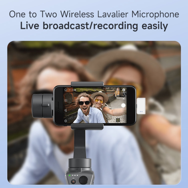 SX88 1 TX + 2 RX Smart Noise Reduction Lavalier Wireless Microphone, Specification:8 Pin(Rose Gold) - Microphone by buy2fix | Online Shopping UK | buy2fix