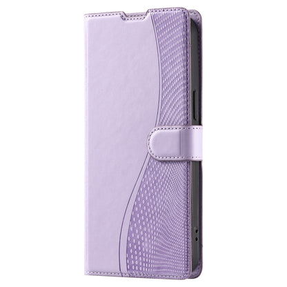 For iPhone 16 Pro Max Voltage Ultra-thin Dot Leather Phone Case(Purple) - iPhone 16 Pro Max Cases by buy2fix | Online Shopping UK | buy2fix