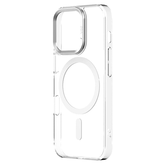 For iPhone 16 Pro ZGA Magsafe Clear PC Tempered Glass Phone Case(Transparent) - iPhone 16 Pro Cases by ZGA | Online Shopping UK | buy2fix