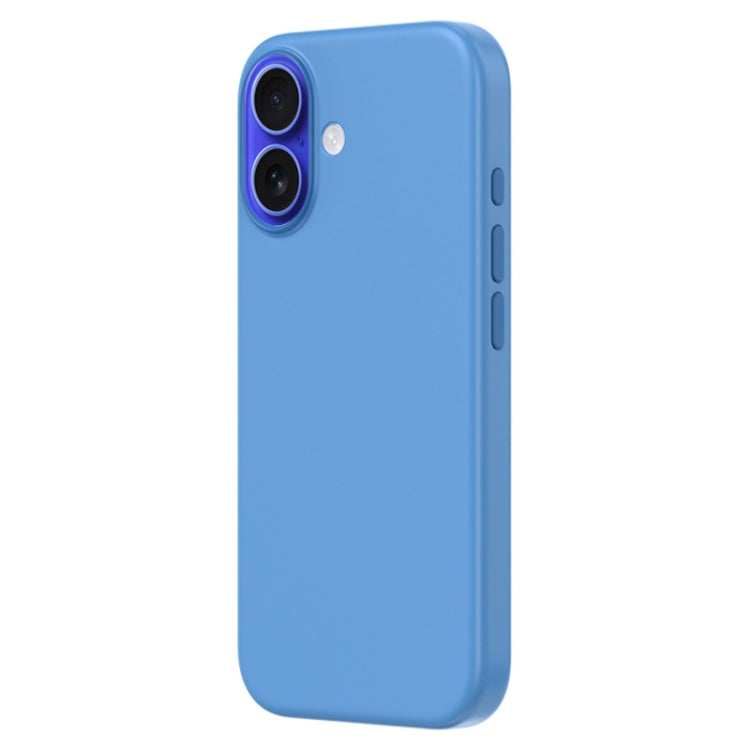 For iPhone 16 ZGA Colorful Liquid Silicone Magsafe Phone Case(Blue) - iPhone 16 Cases by ZGA | Online Shopping UK | buy2fix