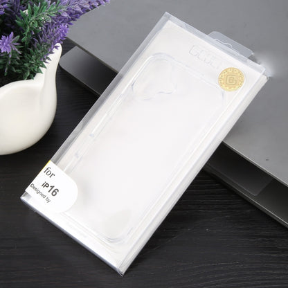 For iPhone 16 GEBEI Acrylic Transparent Phone Case - iPhone 16 Cases by GEBEI | Online Shopping UK | buy2fix